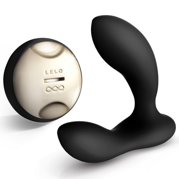 LELO Hugo Black Remote Control Vibrating Massager For Man 1