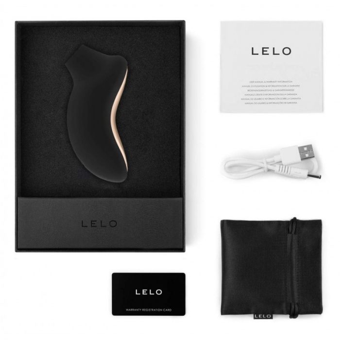 LELO Sona2 Cruise Black 12 Speed Sonic Clitoral Massager 4