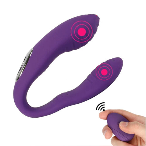 Couples Vibrator, Wearable Vibrator, U Shape Vibrator, Clitoris G Spot Massager