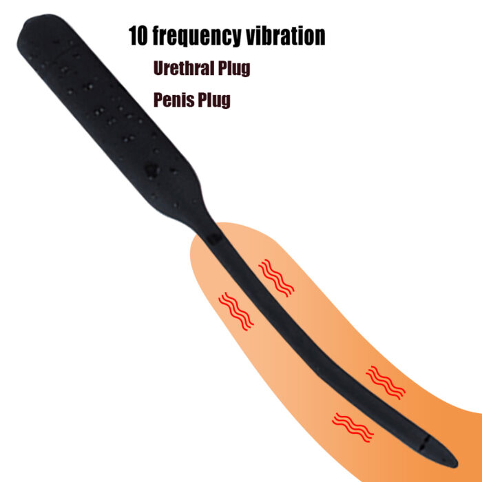 Urethral Vibrator, Penis Plug Vibrator, Male Masturbator, Glans Massager