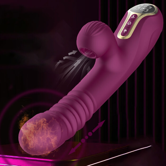 thrusting vibrator, thrusting dildo, Rabbit Vibrator, Sucking Vibrator, Clitoris Sucking, heating vibrator, g-spot massager, clit stimulator