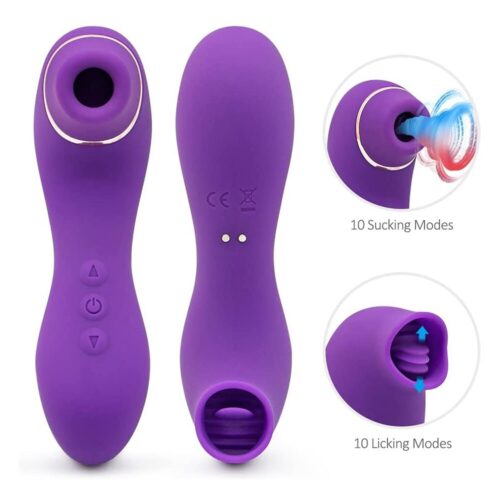 Sucking Licking Vibrator, Oral Tongue Vibrator, Licking Tongue Vibrator, Sucking Clitoris, Clit Sucker Clit Stimulator