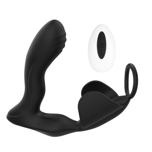 Anal Butt Plug Vibrator Male Prostate Massager Cock Ring Remote Control Sex Toys For Men 1