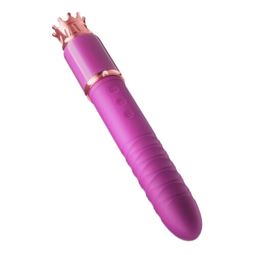 Thrusting Vibrator Licking Clitoris Heating G Spot Dildo Massager Heating Clit Stimulator Sex Toy 1