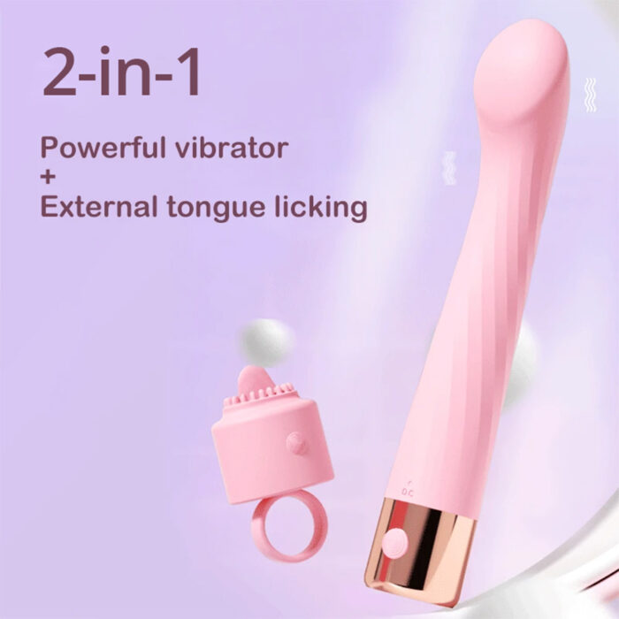 G-spot Vibrator, Tongue Licking Vibrator, Clit Vibrator, Wand Vibrator, Dildo Wand Massager, Clitoral Stimulator, G-spot Massager
