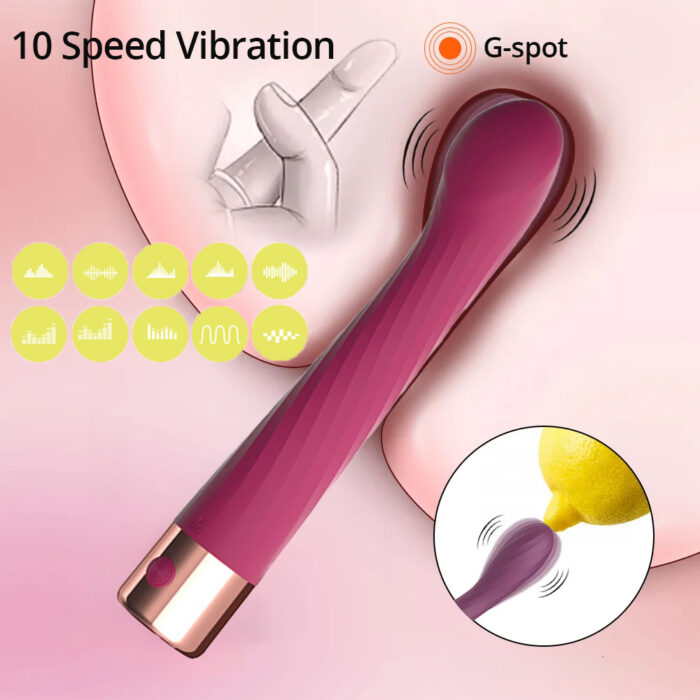 G-spot Vibrator, Tongue Licking Vibrator, Clit Vibrator, Wand Vibrator, Dildo Wand Massager, Clitoral Stimulator, G-spot Massager