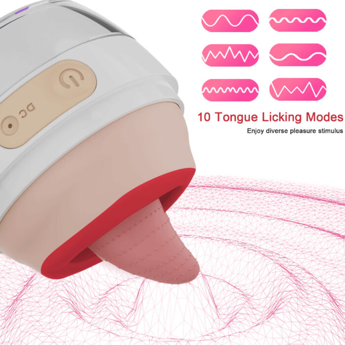 Tongue Licking Vibrator, Tongue Oral Vibrator, Licking Clitoris, Clitoris Stimulator, Nipple Massager, Vagina Massager