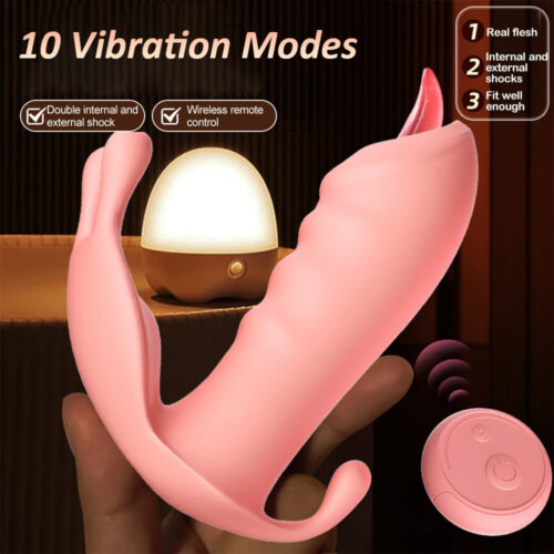 Wearable Dildo Vibrator Remote Control Vibrating Panties Egg